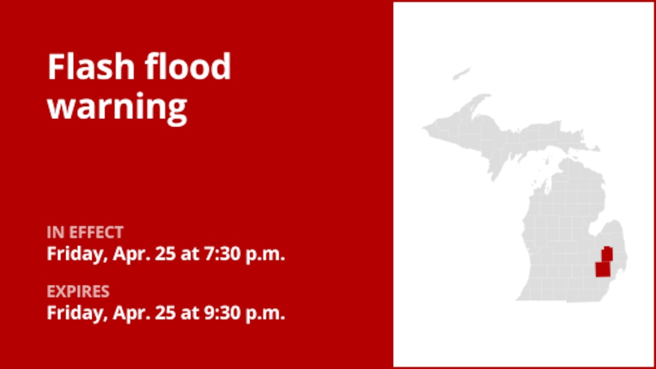 Flash Flood Warning: Lapeer & Oakland Counties Under Alert