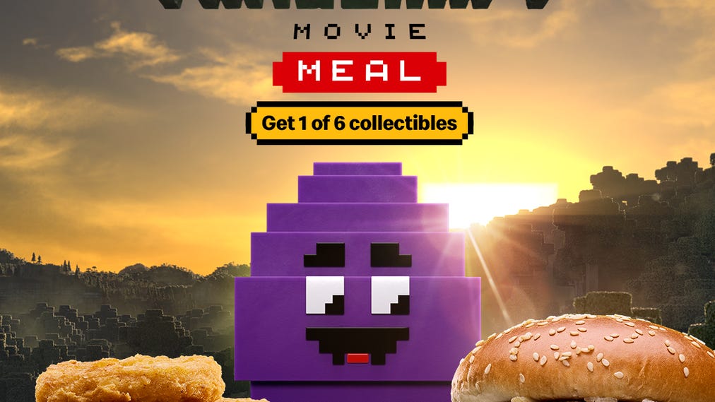 Minecraft, McDonald’s Join Forces for Movie Meals & Toys