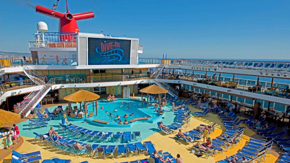 Carnival Cruise Line Embraces Poolside Entertainment Change Idea