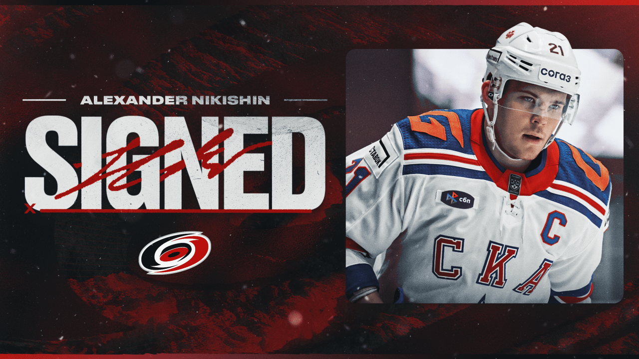 Alexander Nikishin Signs with Hurricanes: A Future Star in the Making