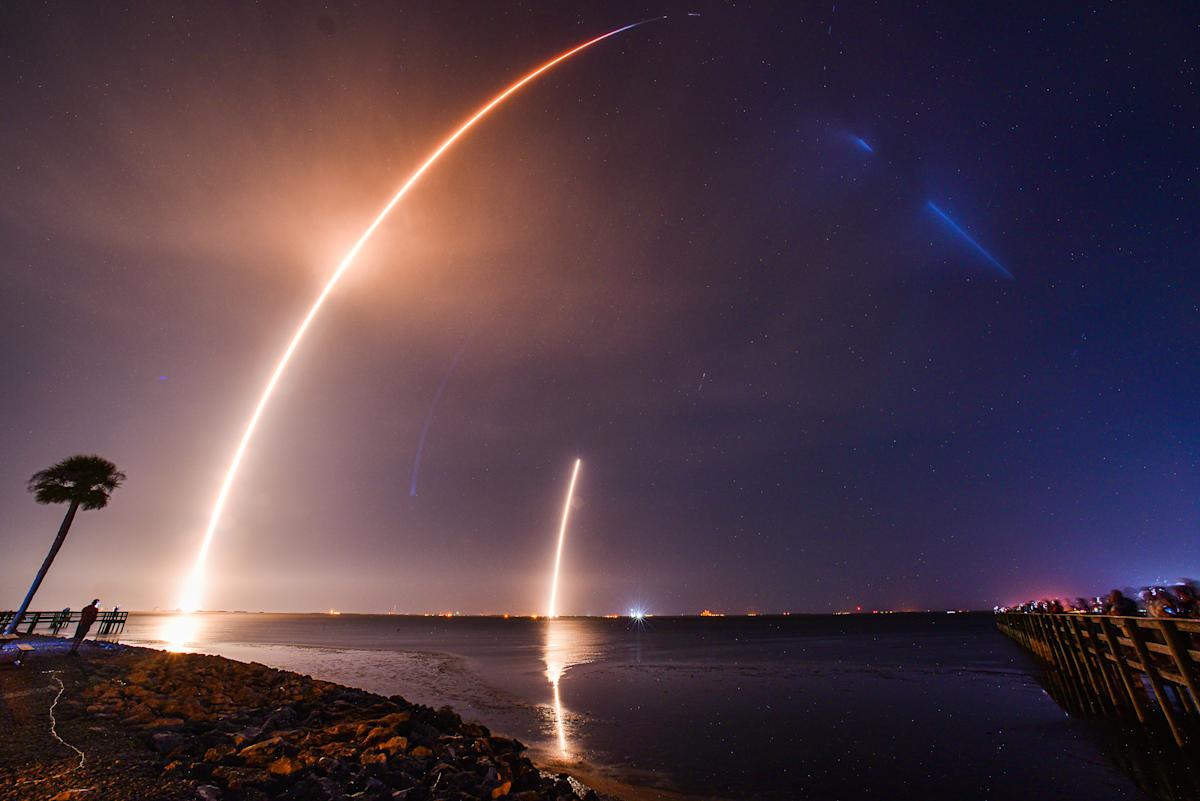 SpaceX Launches Second Rocket of the Day: Bandwagon-3 Mission