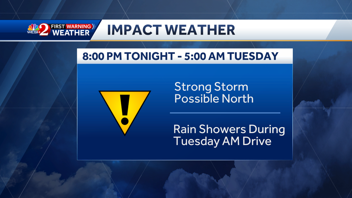 Severe Storms May Impact Orlando Tonight: What to Expect