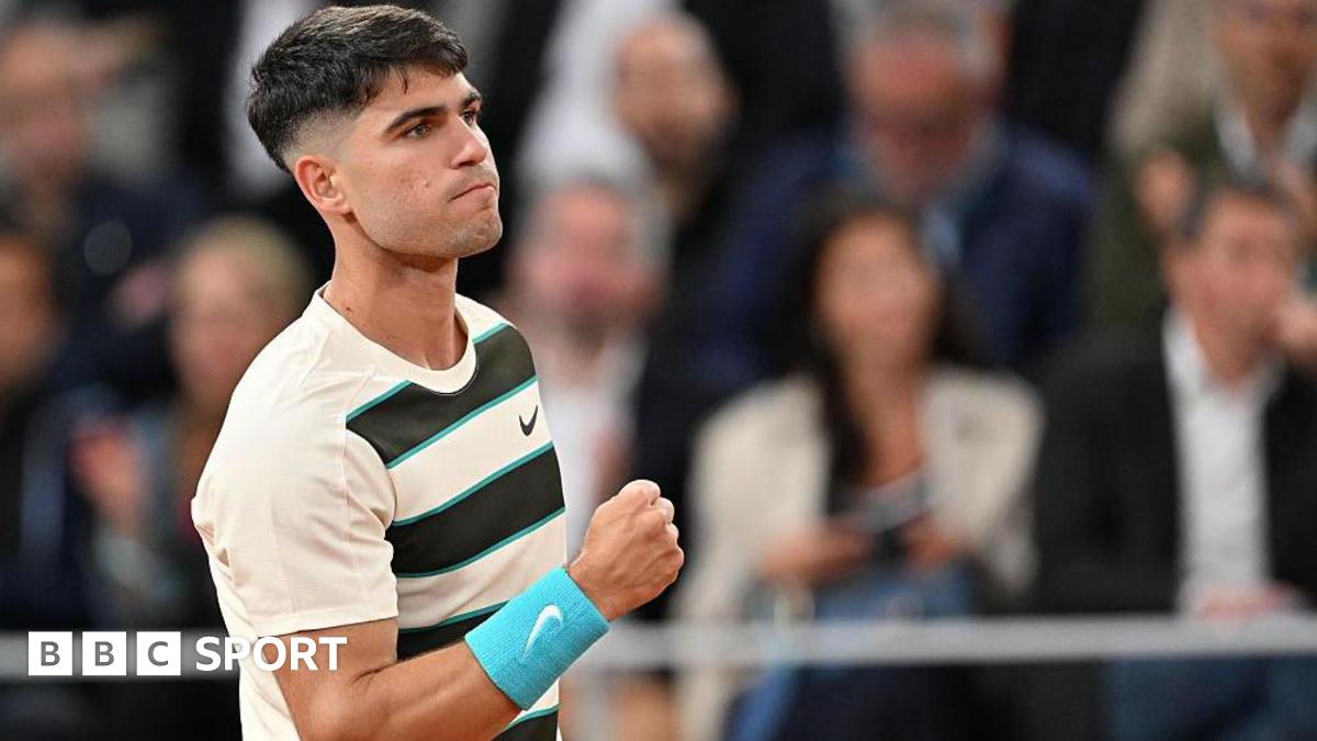 Carlos Alcaraz Advances at French Open 2025; Tsitsipas & Ruud Exit