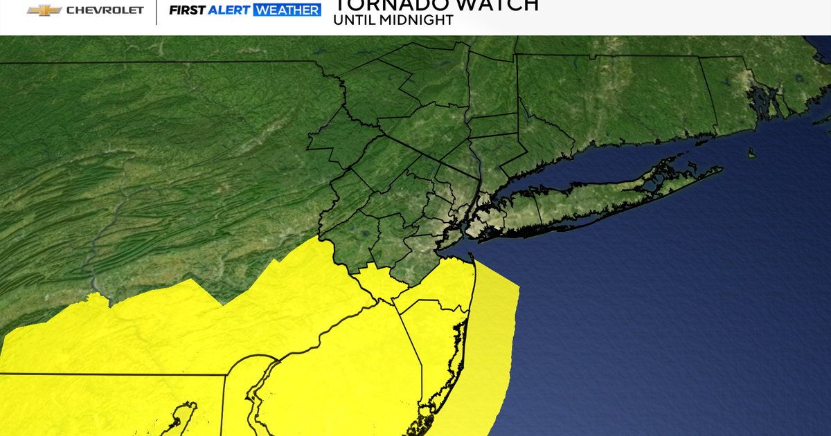 Tornado Watch Issued for Parts of New Jersey: What You Need to Know