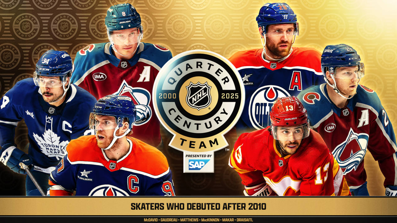 McDavid & Matthews Lead NHL All Quarter-Century Team | FYM News