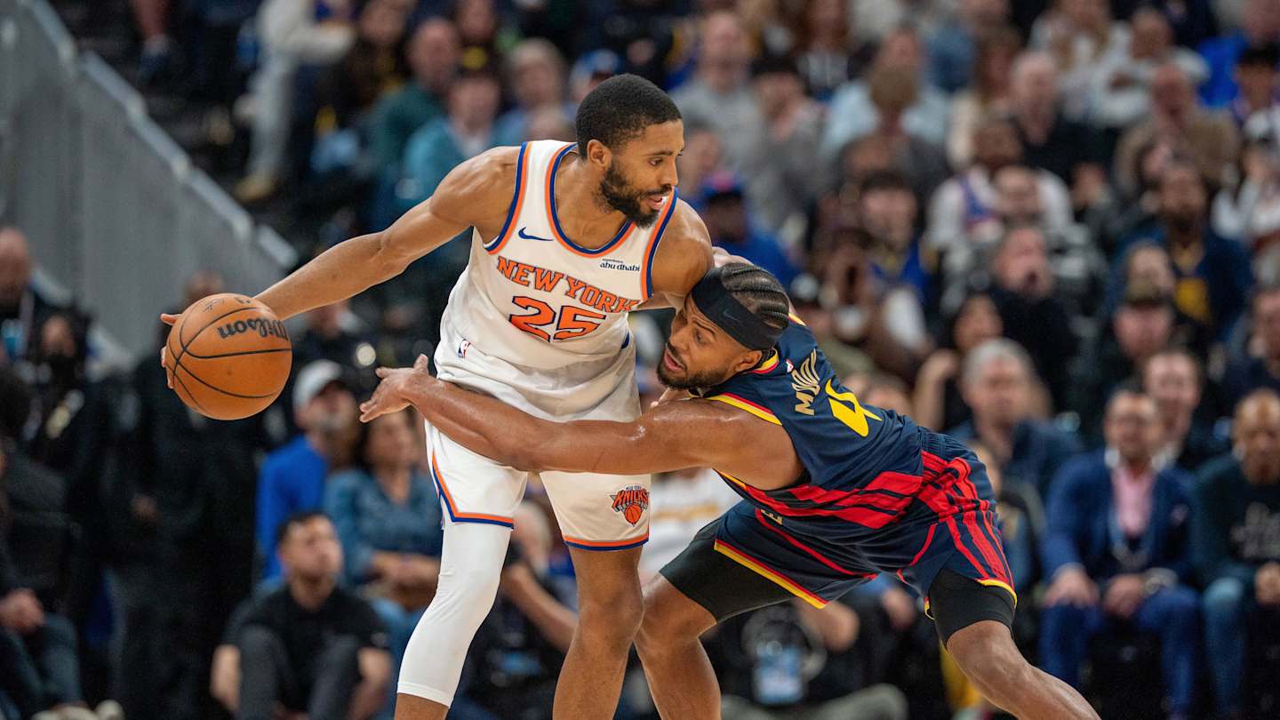 Knicks Star Mikal Bridges to Warriors? Trade Idea for Bench Help