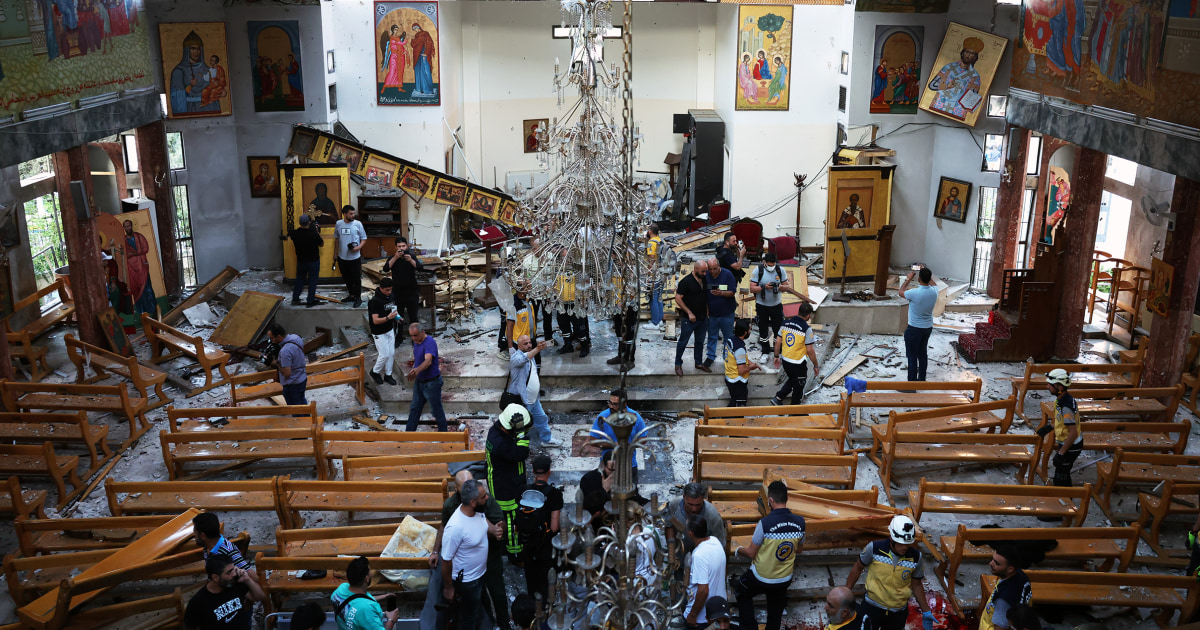 Suicide Bomber Kills 22 in Syrian Greek Orthodox Church
