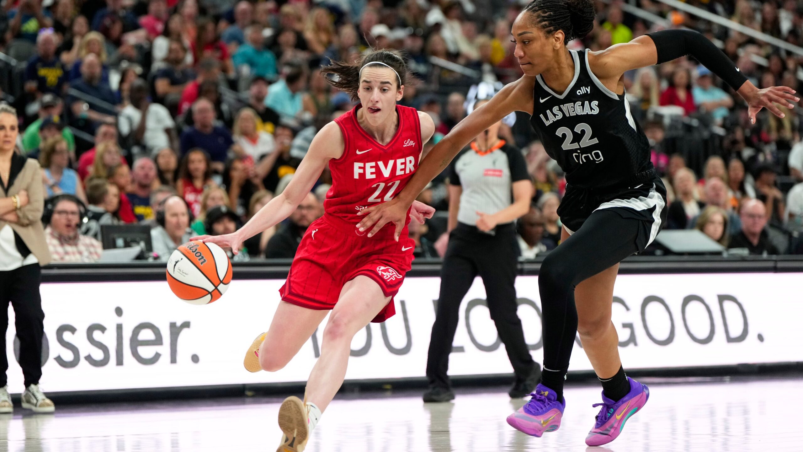 Aces vs Fever: Aces rally to beat Caitlin Clark, Indiana