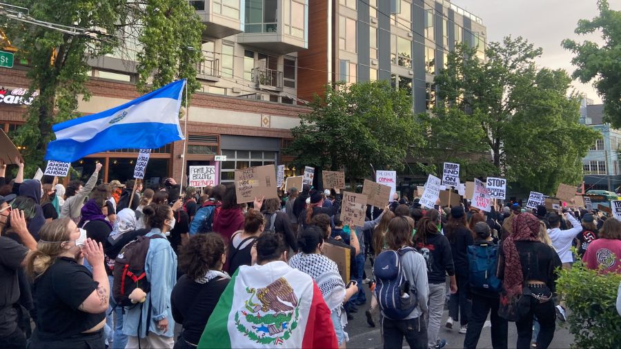 Seattle Protests: March Against ICE Raids Shuts Down Downtown