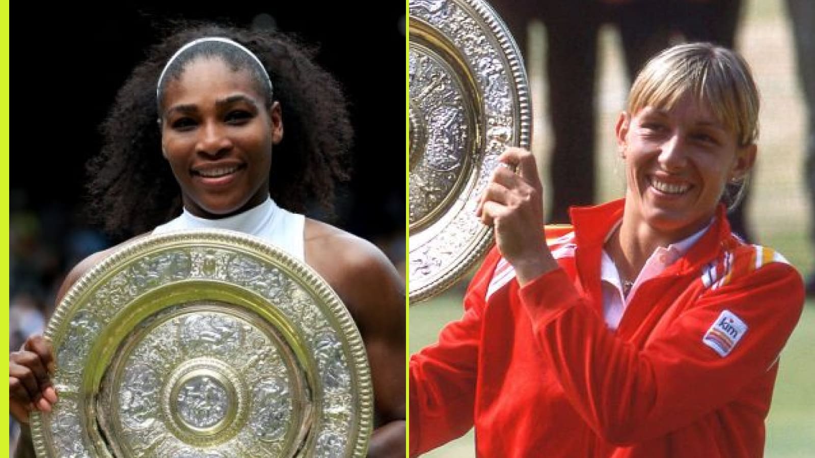 Serena, Venus, Navratilova, Evert, Sharapova: Women with Highest Grass-Court Win Percentage