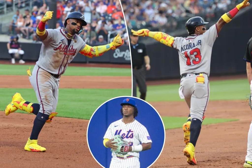 Ronald Acuna Jr. Dominates Mets: Brother’s Demotion Fuels Star?