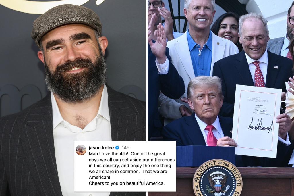 Jason Kelce Ripped: Out-of-Touch July 4th Post Sparks Controversy | FYM News