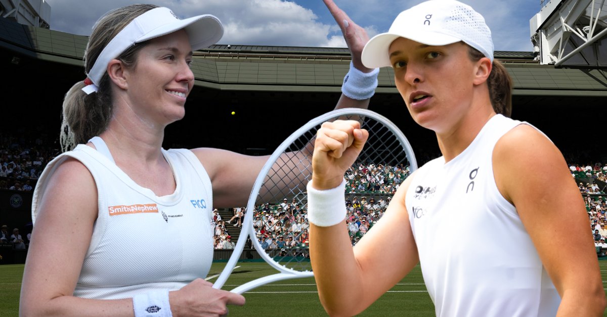 Iga Świątek vs. Danielle Collins: Wimbledon Live Updates and Results