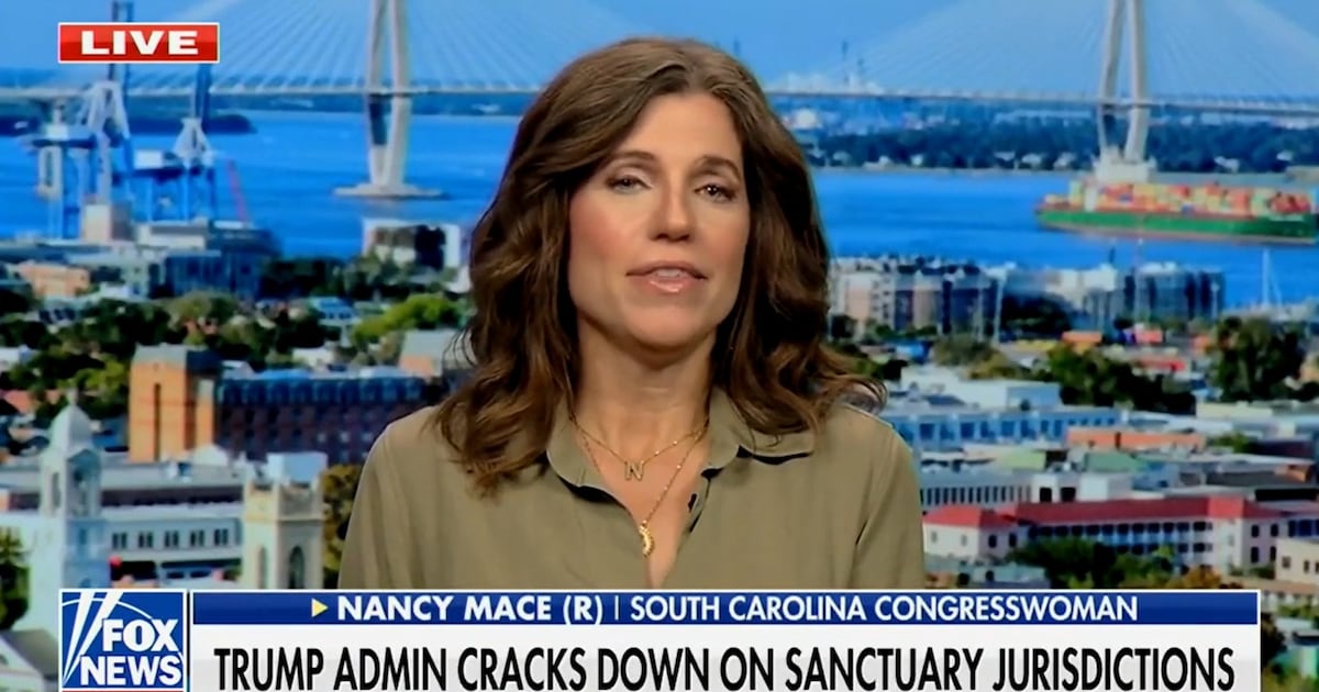 Nancy Mace’s Bizarre Relaxation: Watching ICE Arrest Videos
