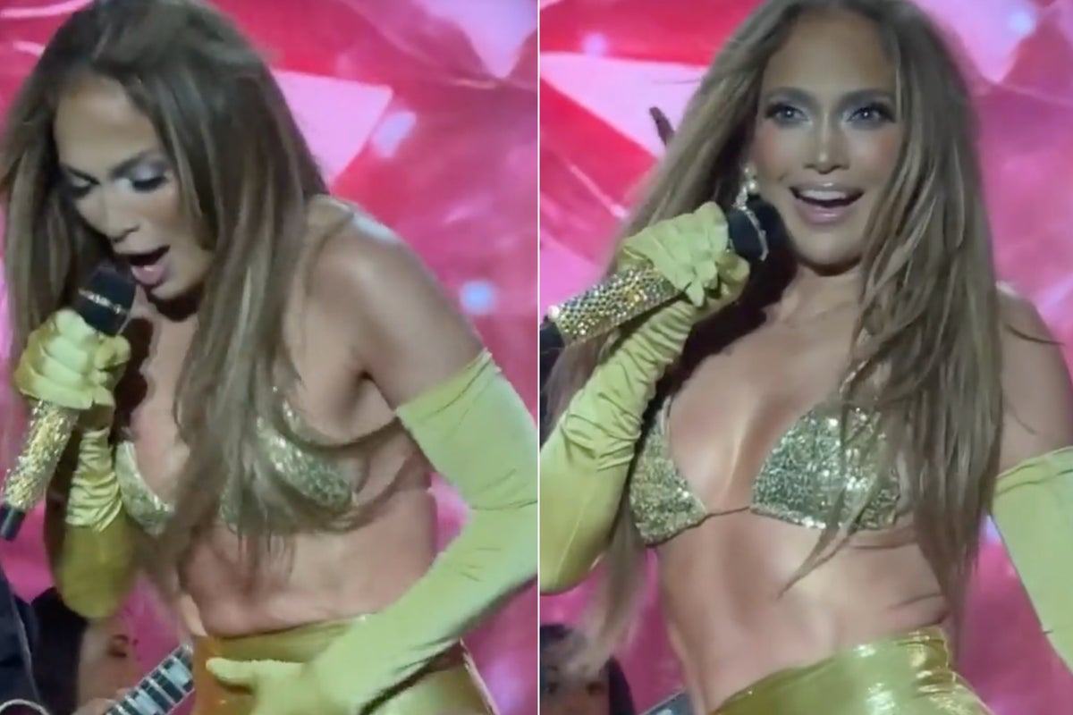 Jennifer Lopez Handles Wardrobe Malfunction with Grace During Concert – FYM News
