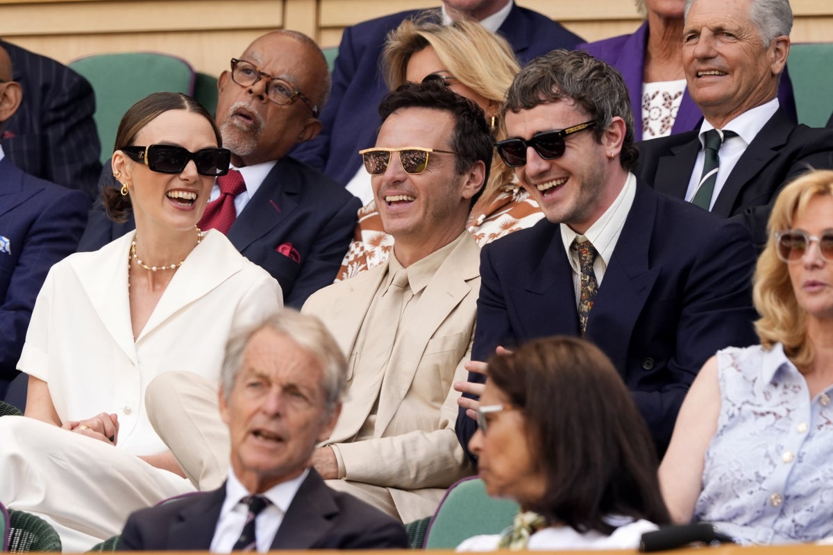 Keira Knightley at Wimbledon: Royal Box Appearance & Style