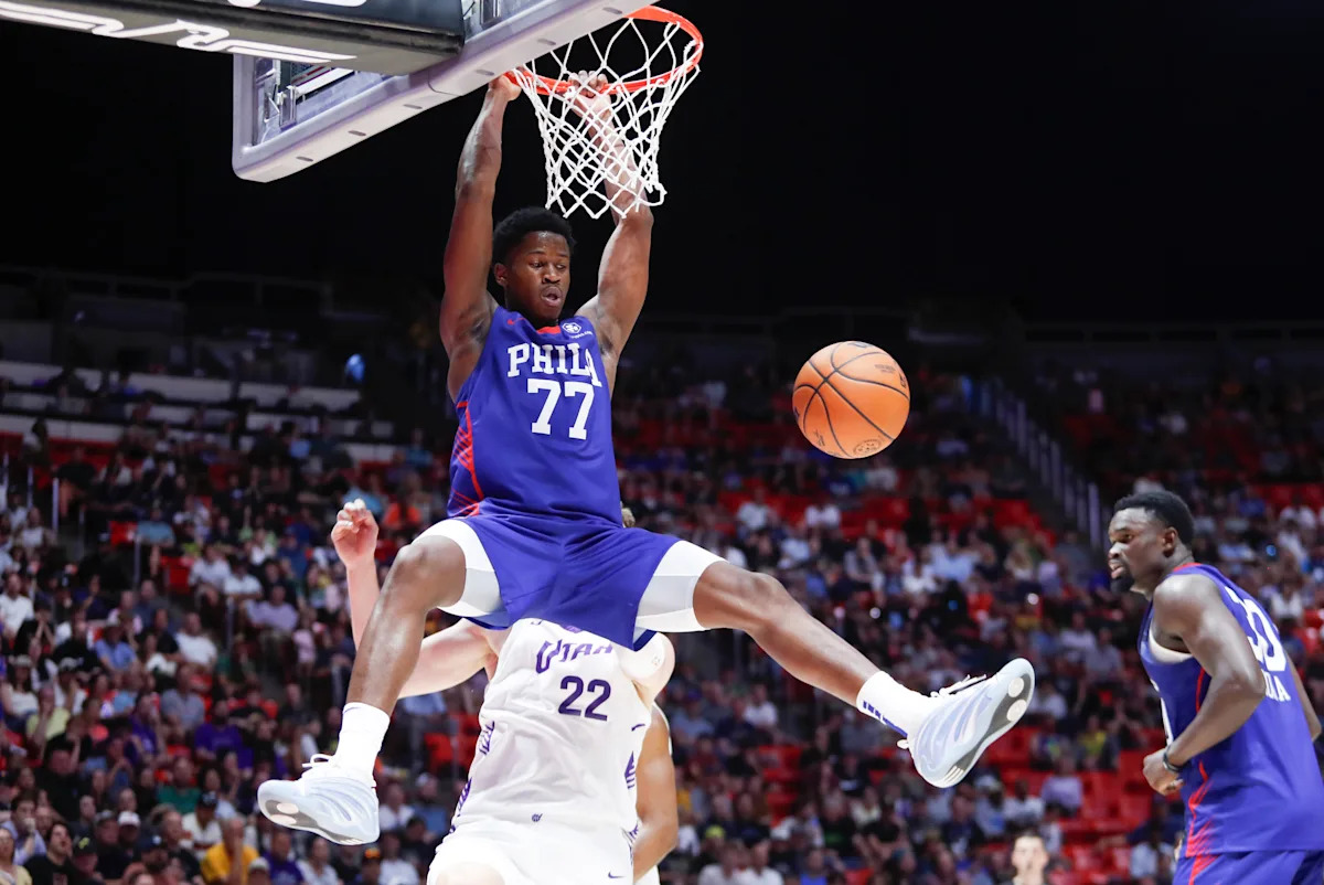 V.J. Edgecombe Shines in NBA Summer League Debut; Ace Bailey’s Struggles