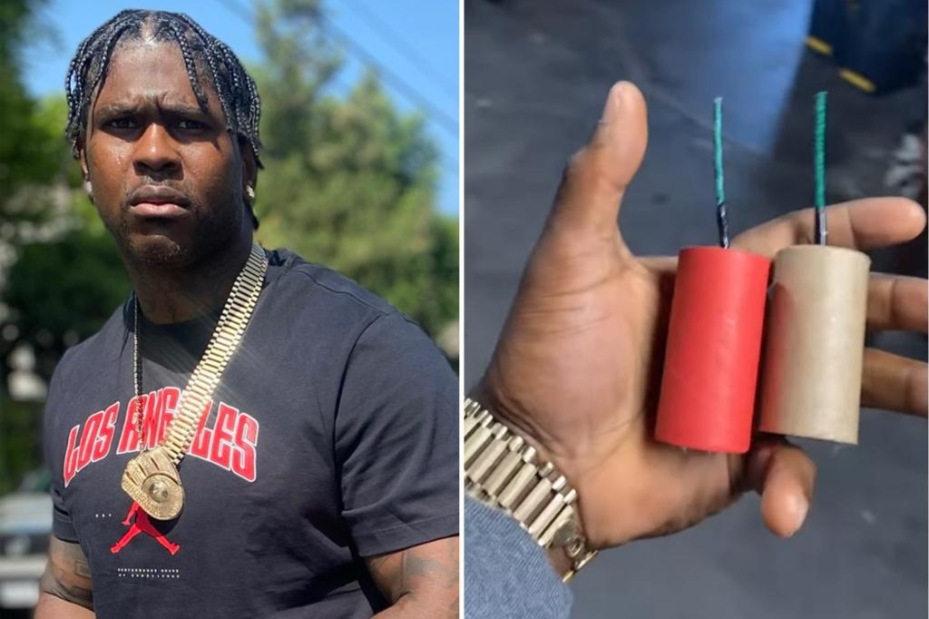 Rapper 4xtra Loses Two Fingers in Fireworks Mishap | FYM News