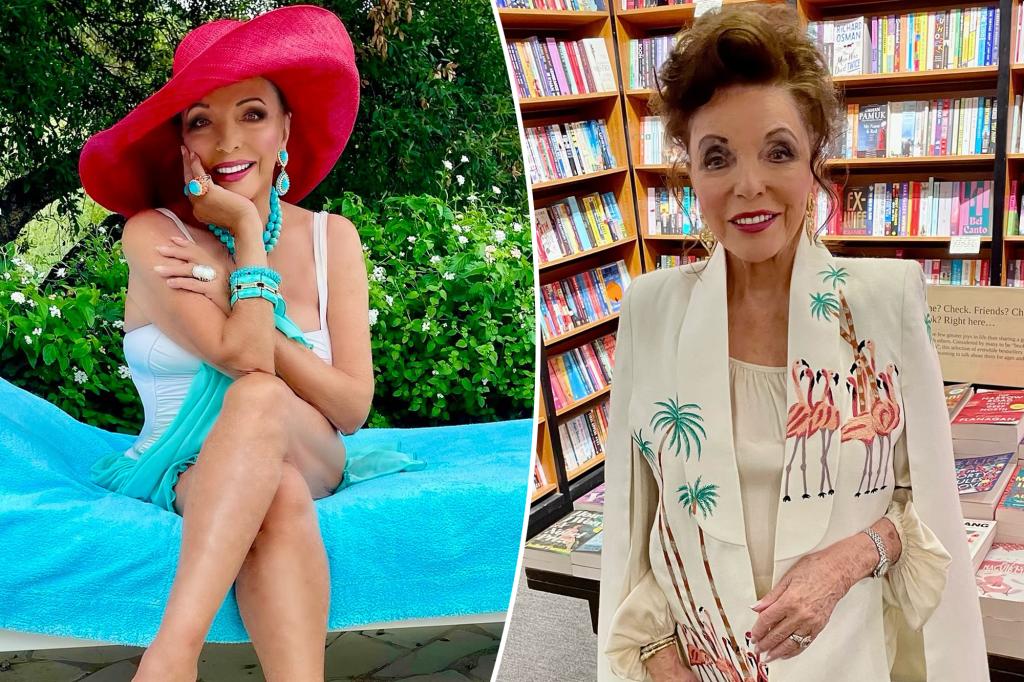 Joan Collins, 92, Defies Age in Chic White Swimsuit – FYM News