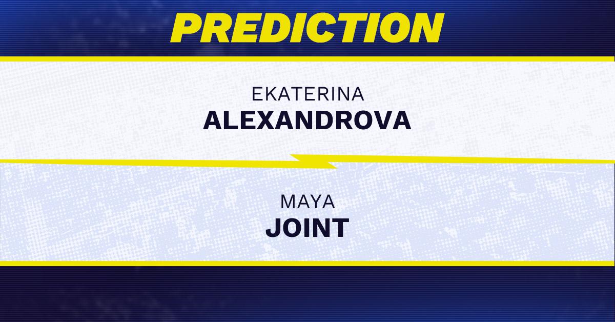 Ekaterina Alexandrova vs. Maya Joint: WTA Cincinnati Open Prediction