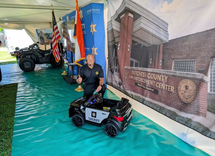 Sheriff Highlights Safety & Tech at Dutchess County Fair 2025
