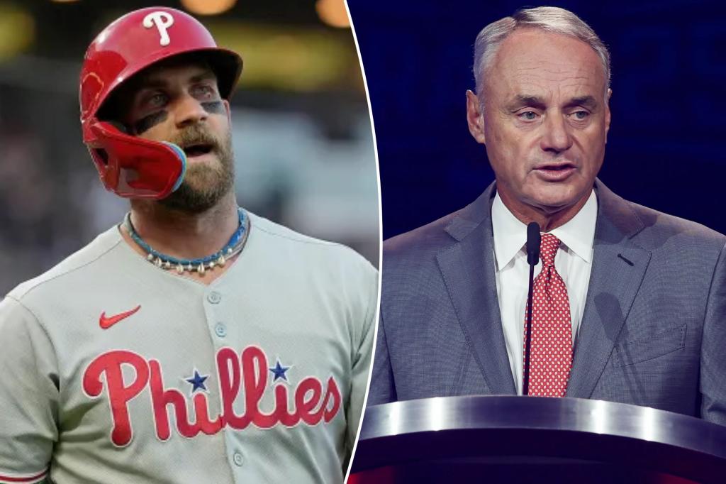 Bryce Harper, Rob Manfred Have Heated Clubhouse Blowup | FYM News