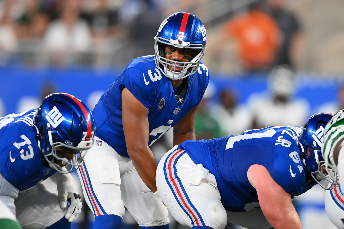 Giants’ Brian Daboll Praises Russell Wilson’s Consistency: A Boost for Malik Nabers and the Offense