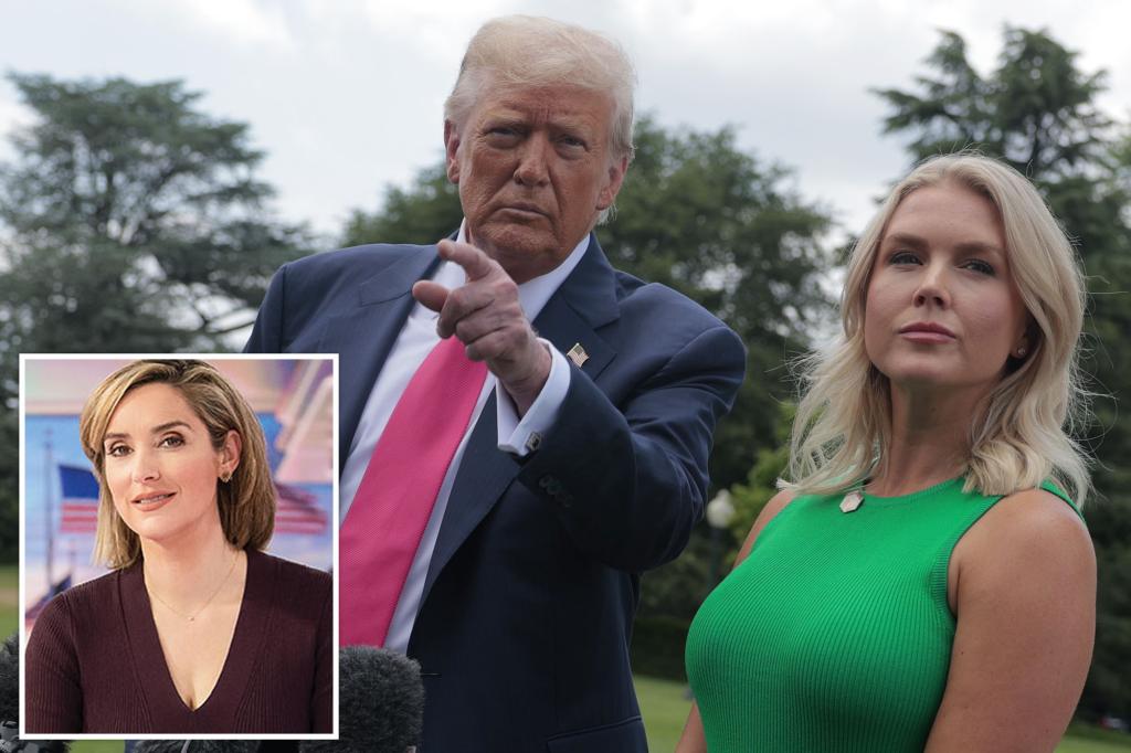 Trump, Karoline Leavitt Bash CBS News’ Margaret Brennan: ‘She’s Stupid’