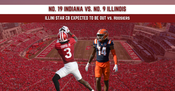 Indiana vs. Illinois: Illini Face Hoosiers Without Star Cornerback