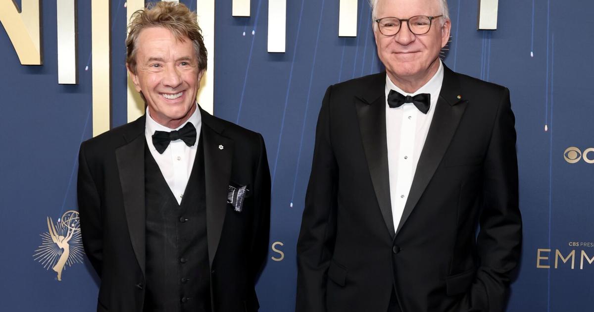 Emmy Awards live: Selena Gomez hits red carpet; Canadian nominee Seth Rogen talks ‘The Studio’