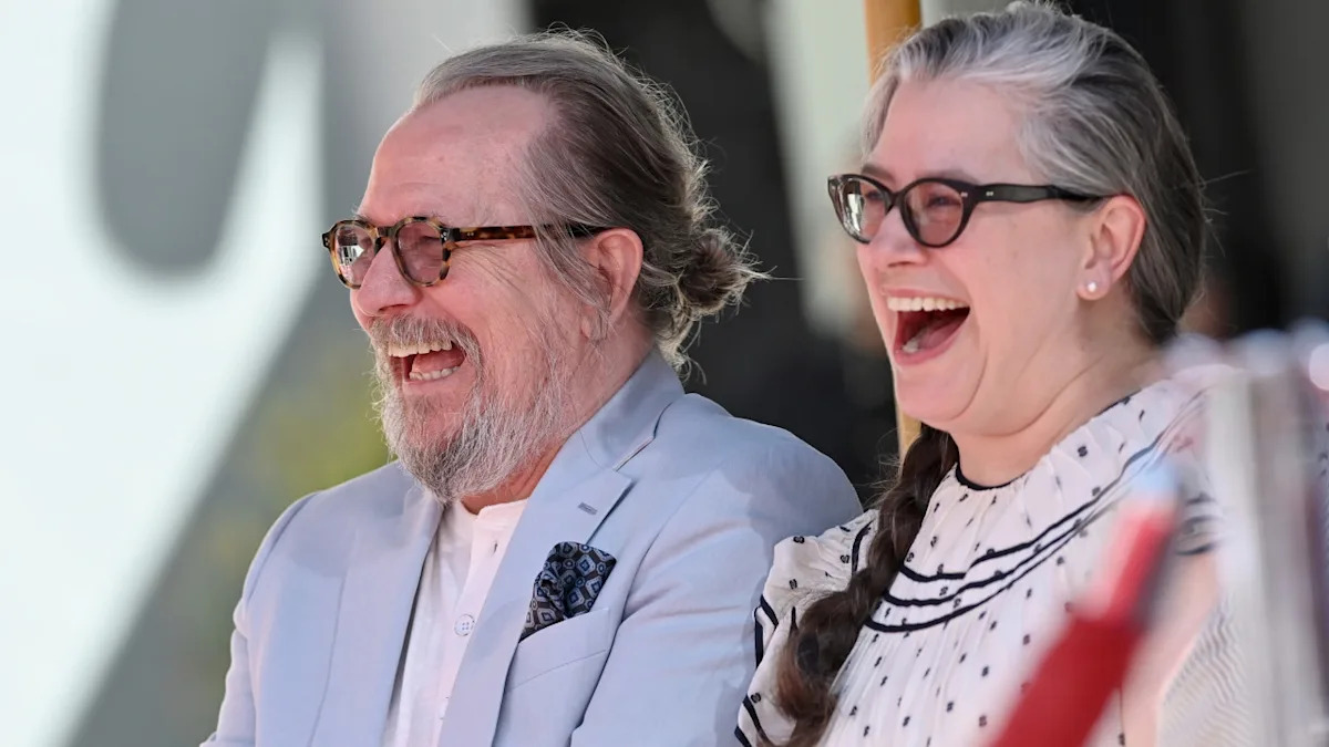 Gary Oldman Shines with Wife at 2025 Emmy Nominations