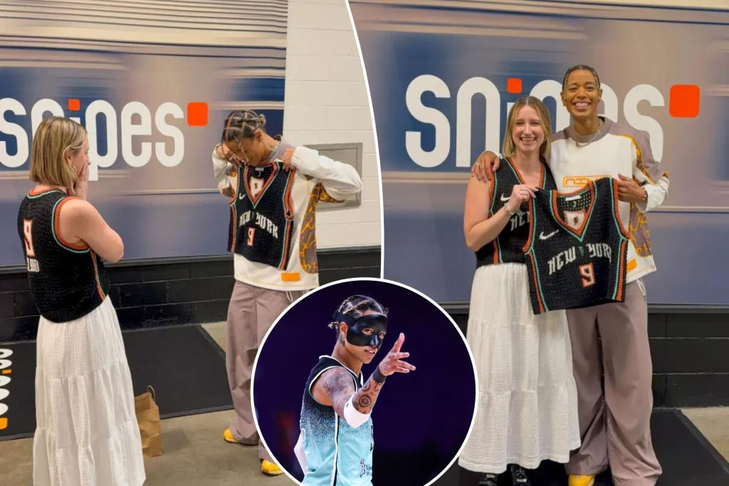 Liberty Superfan’s Knitting Passion Leads to Surreal Natasha Cloud Moment