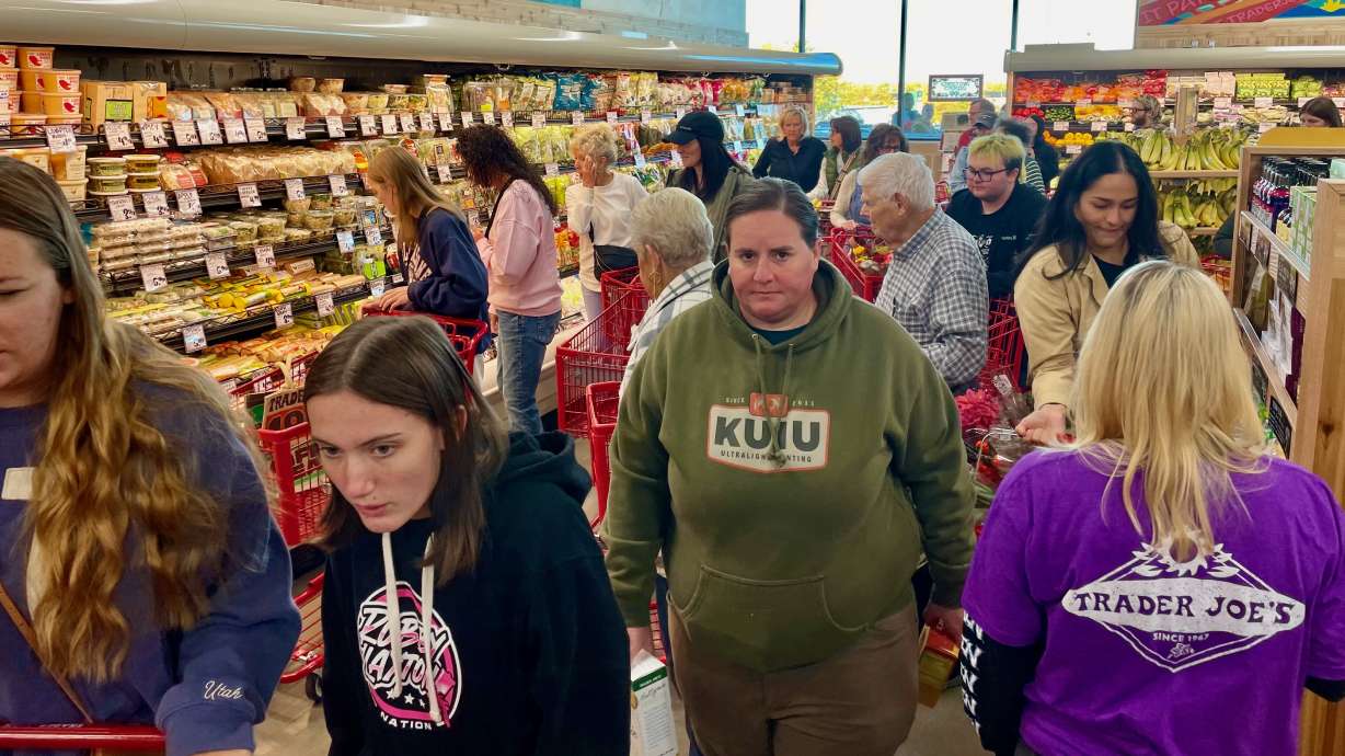 ‘My new Disneyland’: Trader Joe’s opens in Riverdale, coming soon to Holladay, Herriman | KSL.com
