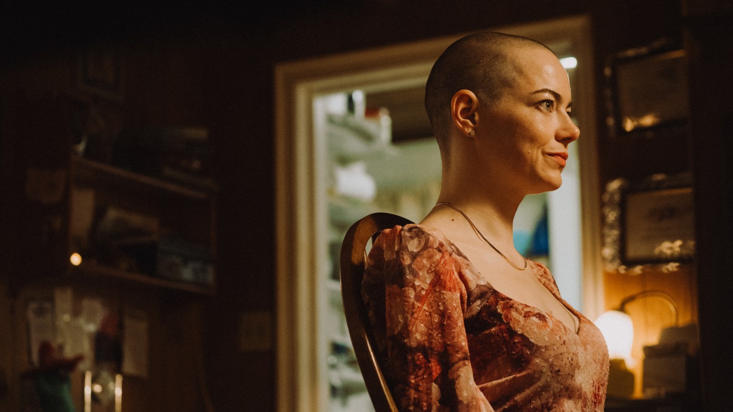 Emma Stone’s ‘Bugonia’ Screening: Shave Your Head to Attend