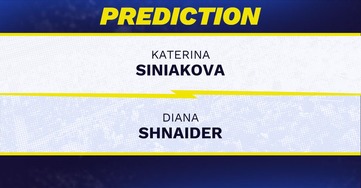 Katerina Siniakova vs. Diana Shnaider Prediction, Odds & Picks for WTA Wuhan 2025
