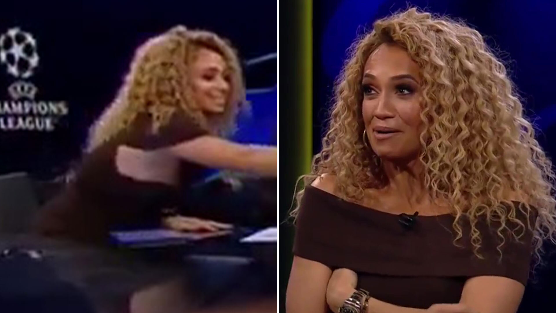 Kate Scott’s Quick Reflexes Prevent Wardrobe Malfunction on CBS Sports | FYM News