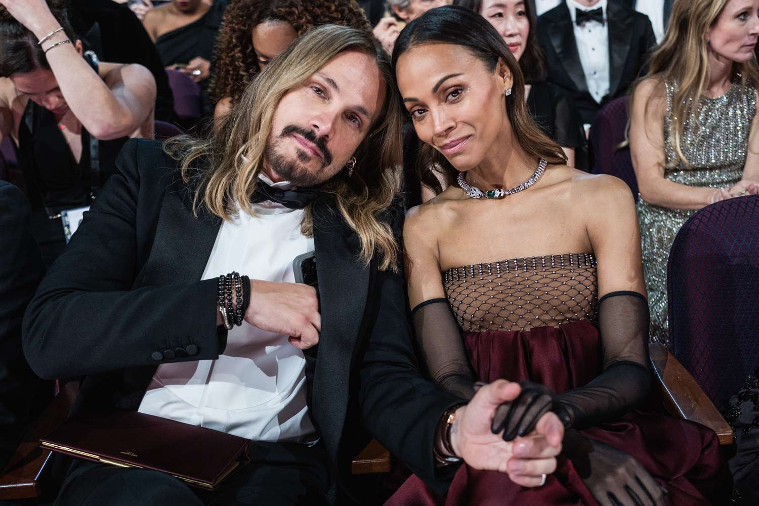 Zoe Saldaña: The Challenges of Working with Husband Marco Perego