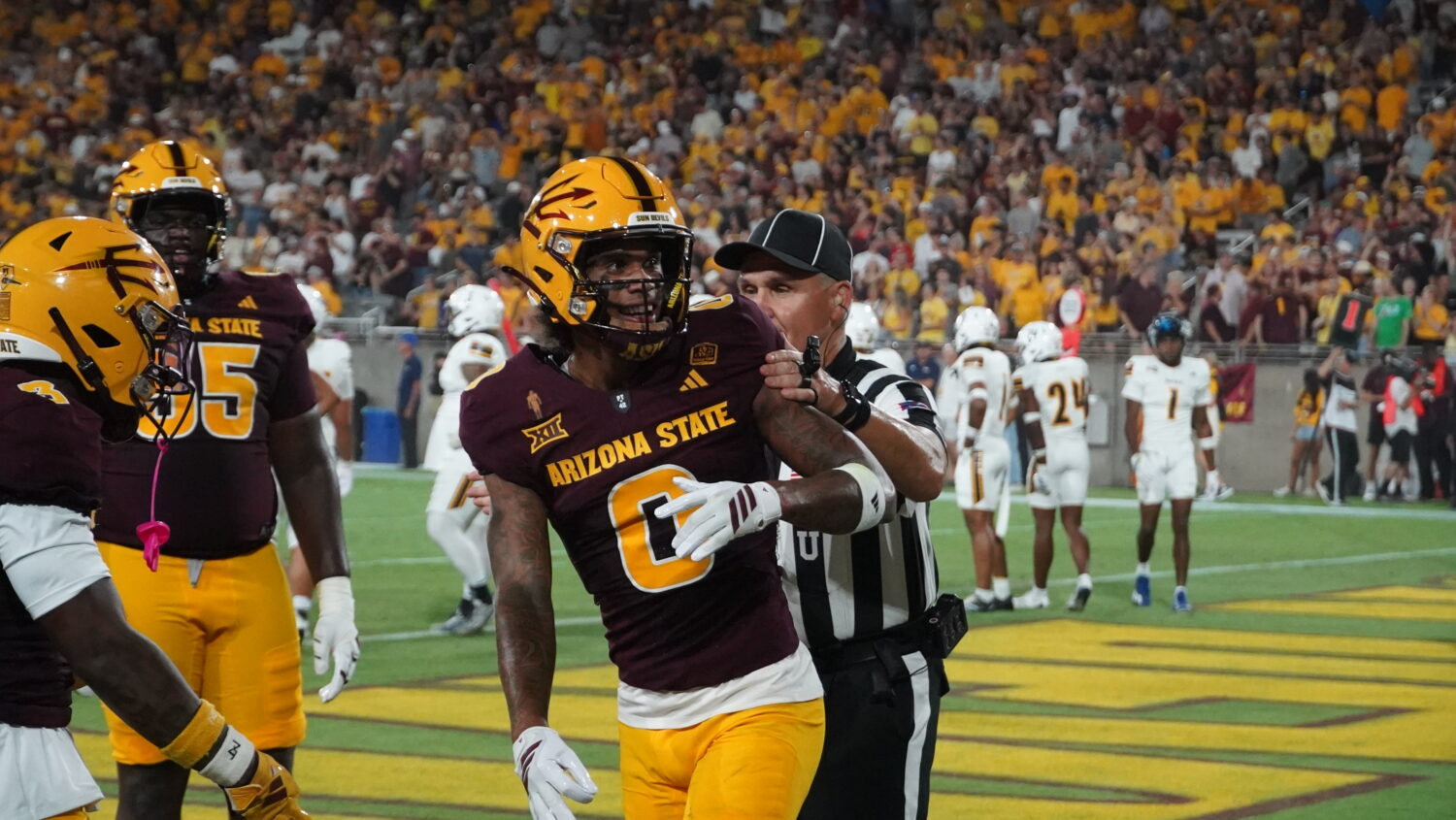 Jordyn Tyson Projected to Giants at No. 7, Ahead of Cardinals