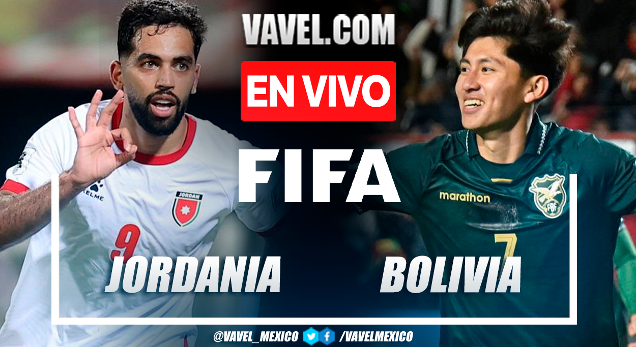Jordania vs Bolivia EN VIVO: Amistoso Internacional 2025
