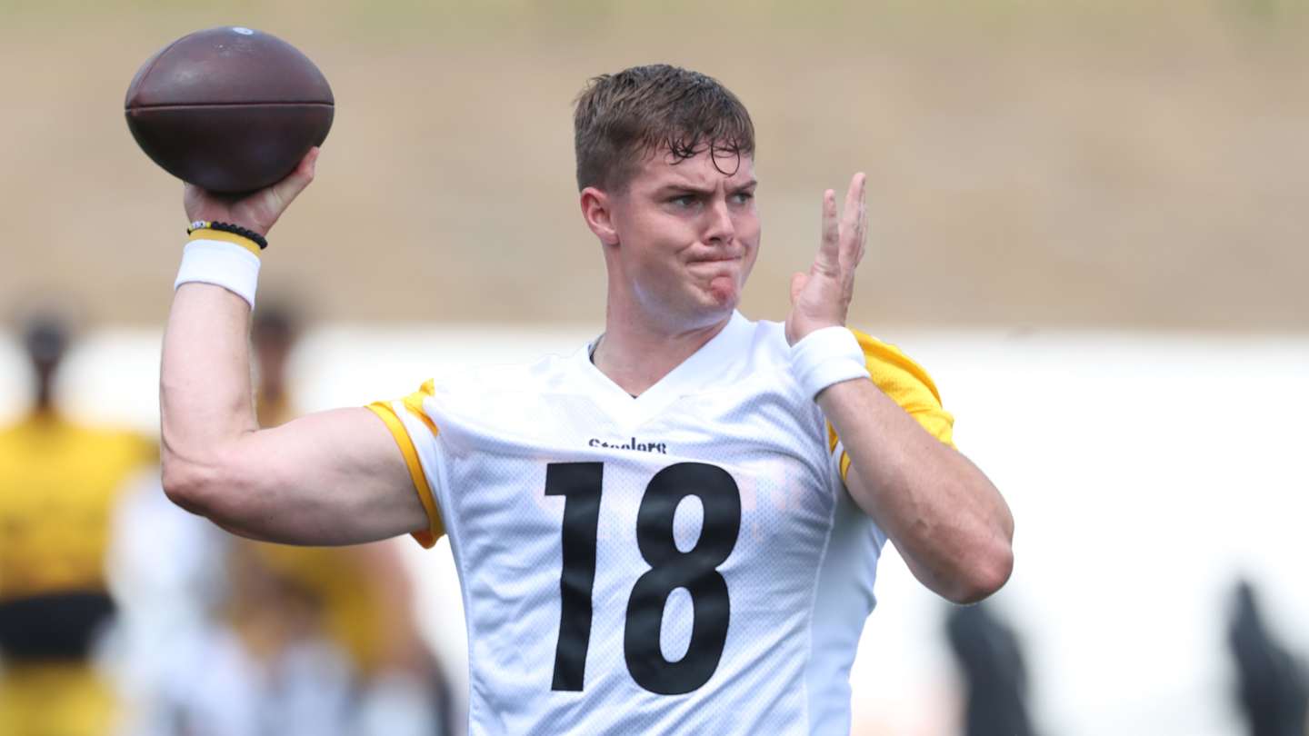 Steelers Open Roster Spot for Rookie QB Will Howard’s Return