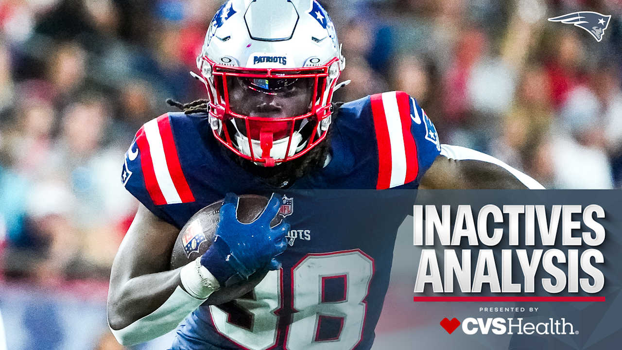 Patriots Inactives Analysis: Who Fills in for Boutte, Hooper & Stevenson vs. Jets?