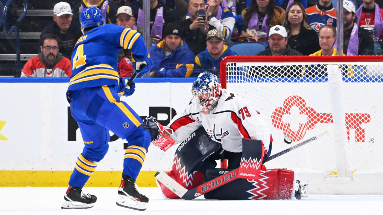 Byram, Sabres Edge Capitals in Shootout: Listen Live on WGR550